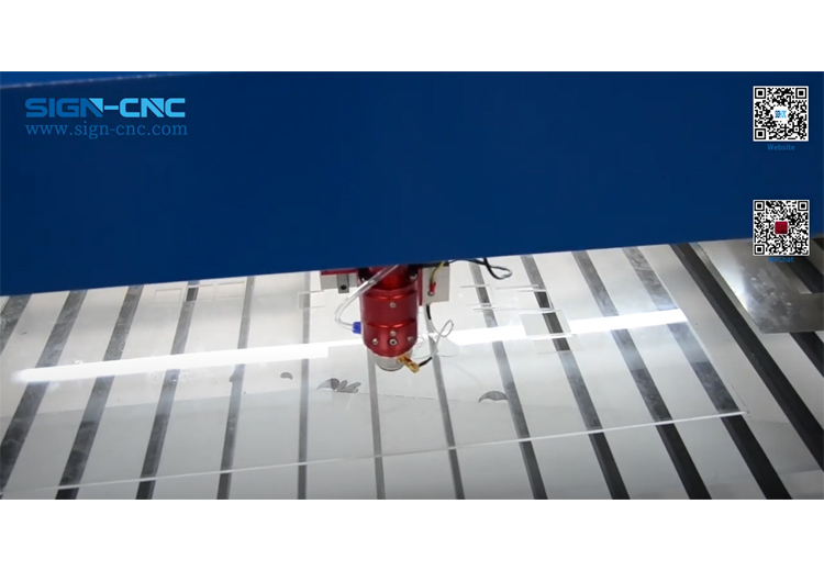 SIGN-CNC 激光切割亚克力和金属